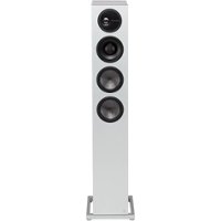 Definitive Technology Demand D15 3-Way Tower Speaker (Left-Channel) - Single, White, Dual 8” Passive Bass Radiators - Gloss White - Front_Zoom