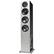 Front. Definitive Technology - Demand D17 3-Way Tower Speaker (Right-Channel) - Single, Black, Dual 10” Passive Bass Radiators - Piano Black.