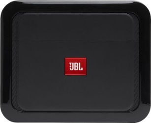 JBL - Club 600W Class D Digital Mono Amplifier with Variable Low-Pass Crossover - Black - Front_Zoom