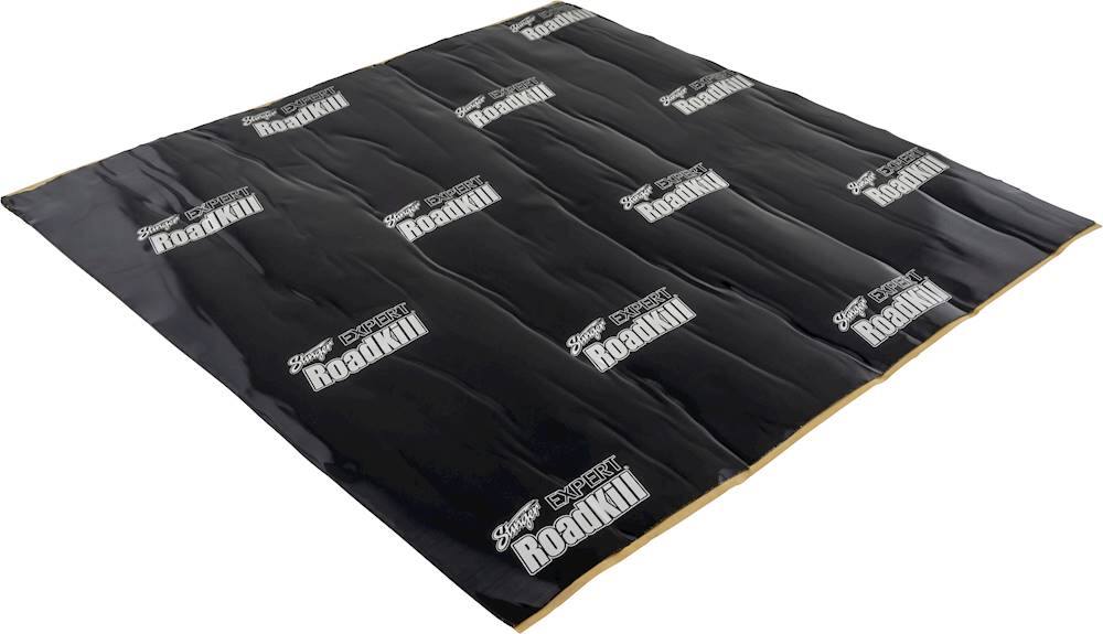Front. Stinger - RoadKill Expert 2' x 40' Sound Damping Bulk Roll - Black.