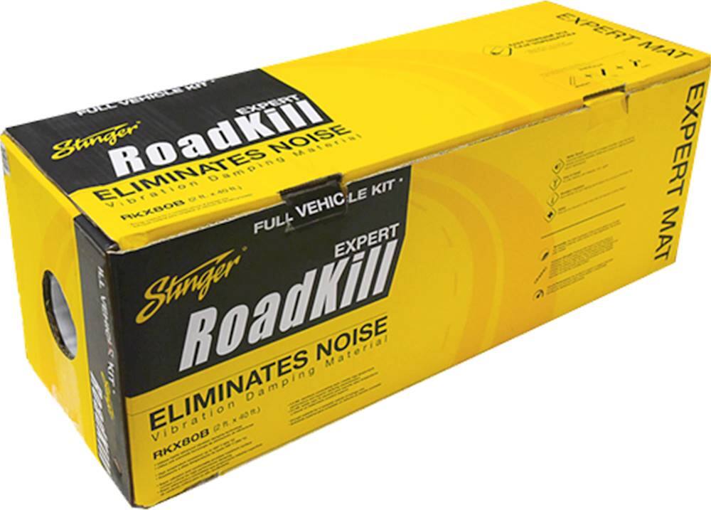 Alt View 11. Stinger - RoadKill Expert 2' x 40' Sound Damping Bulk Roll - Black.