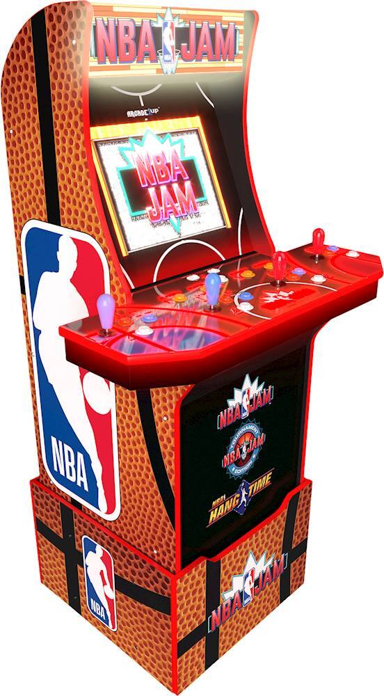 Angle. Arcade1Up - Arcade1Up - NBA Jam Arcade - NBA Jam.