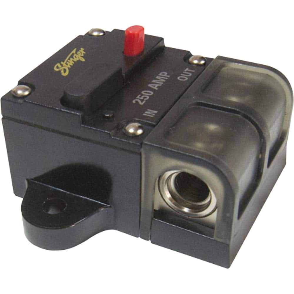 Best Buy: Stinger 250-Amp Circuit Breaker Black SGP90250 Best Buy: Stinger 250-Amp Circuit Breaker Black SGP90250