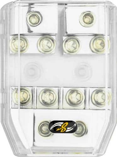 Stinger - Dual MIDI Fuse Block - Silver