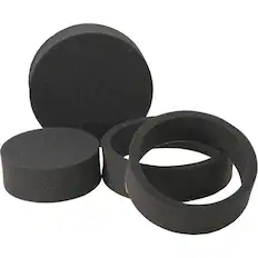 Front. Stinger - RoadKill Universal Fast Rings Kit for 6” and 6.5” Speakers - Black.