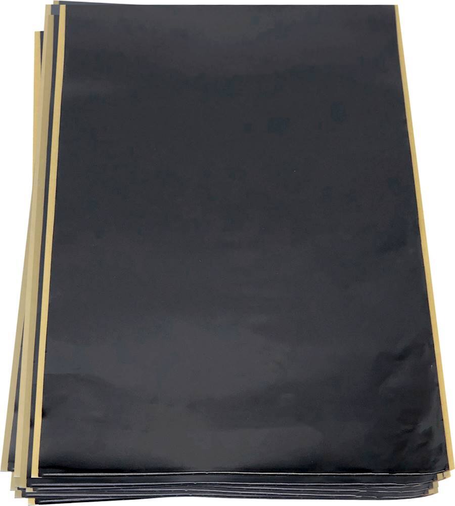 Front. Stinger - RoadKill Stealth 18" x 32" Sound Damping Bulk Kit (9-Pack) - Black.