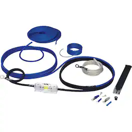 Stinger - 6000 Series 8GA Power Amplifier Wiring Kit for Car Audio Systems up to 800W/70A - Blue