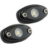 Stinger - LED Underbody/Wheel Well/Rock Light Pod (2-Pack) - Black