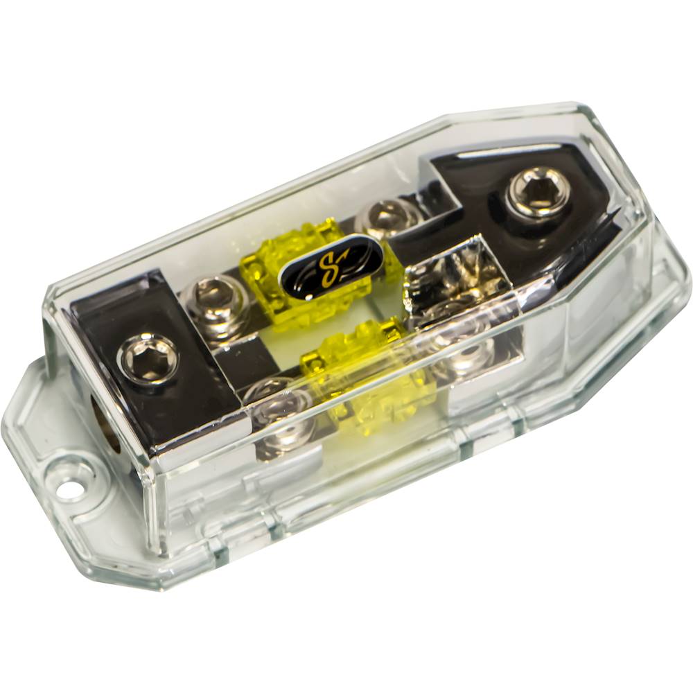 Angle View: DB Link - 150-Amp ANL Fuse - Black/Copper