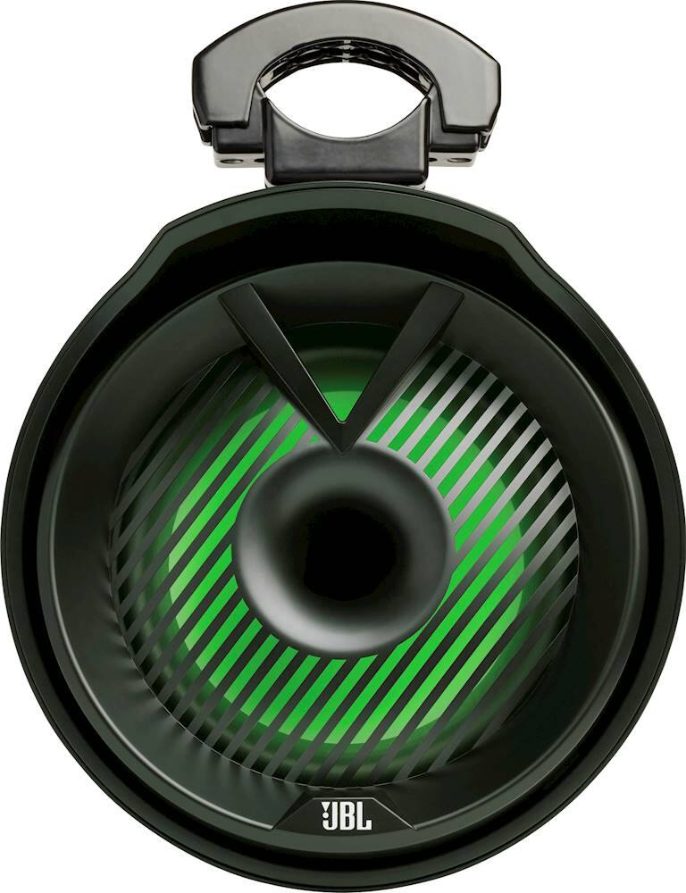 Alt View 22. JBL - Tower X 8" 2-Way Marine Speakers with Polypropylene Long-Throw Woofer Cones (Pair) - Black.