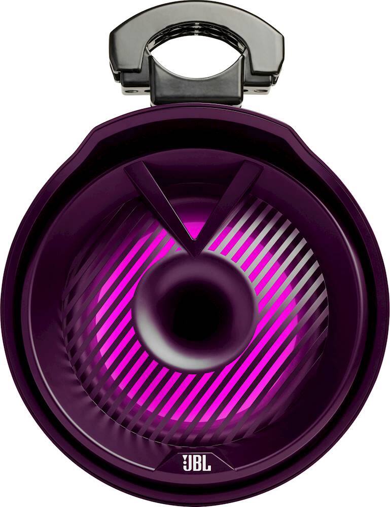 Alt View 23. JBL - Tower X 8" 2-Way Marine Speakers with Polypropylene Long-Throw Woofer Cones (Pair) - Black.