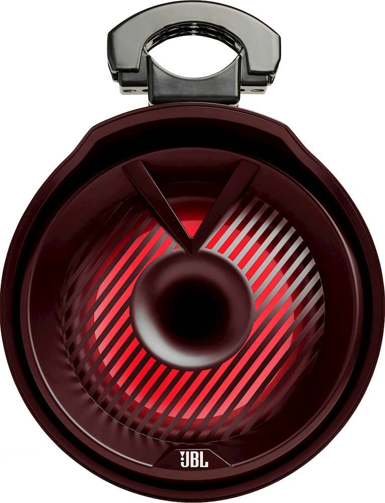 Alt View 24. JBL - Tower X 8" 2-Way Marine Speakers with Polypropylene Long-Throw Woofer Cones (Pair) - Black.