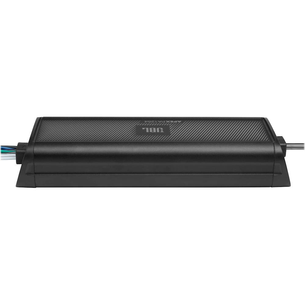Back. JBL - Apex 1250W Class D Bridgeable Multichannel Amplifier with Variable Crossovers - Black.