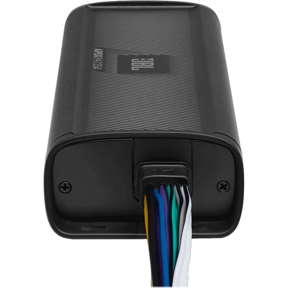 Alt View 14. JBL - Apex 1250W Class D Bridgeable Multichannel Amplifier with Variable Crossovers - Black.