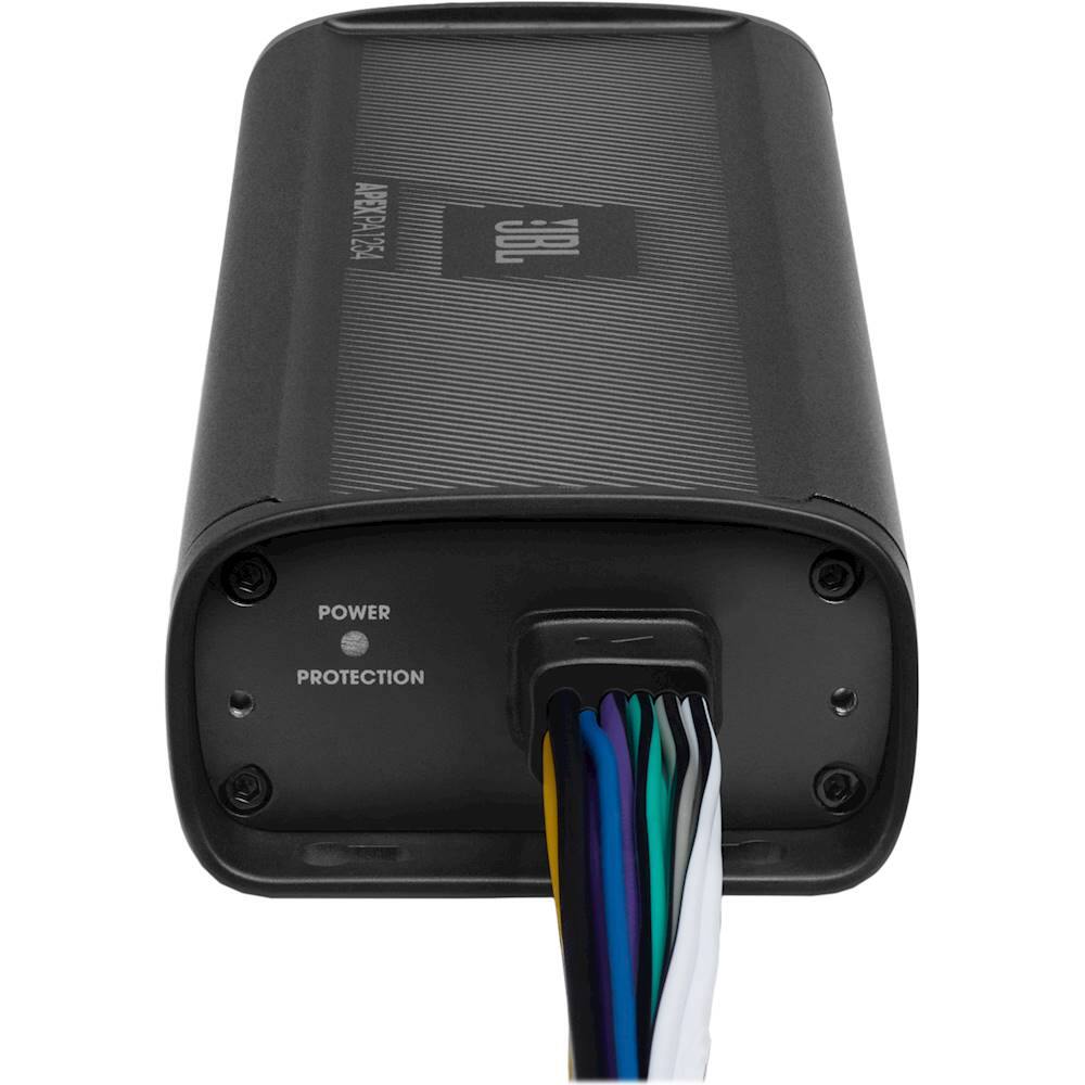 Alt View 16. JBL - Apex 1250W Class D Bridgeable Multichannel Amplifier with Variable Crossovers - Black.