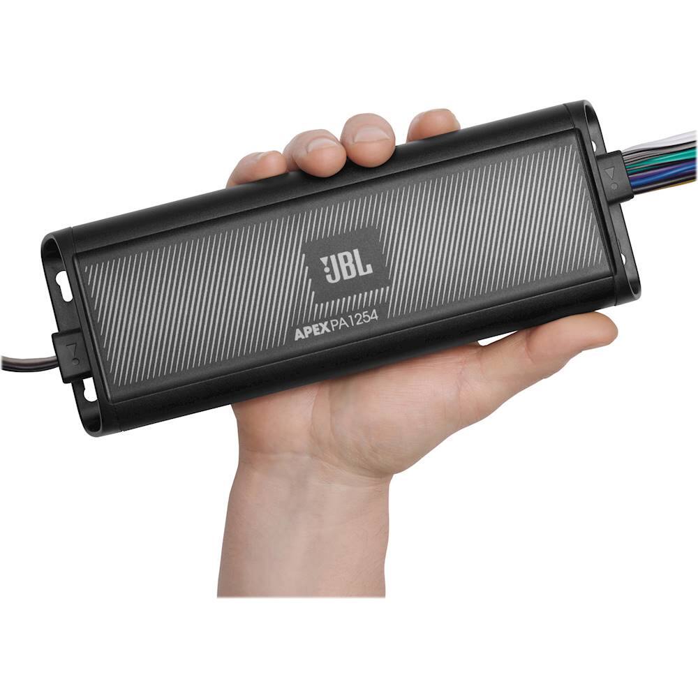 Alt View 17. JBL - Apex 1250W Class D Bridgeable Multichannel Amplifier with Variable Crossovers - Black.