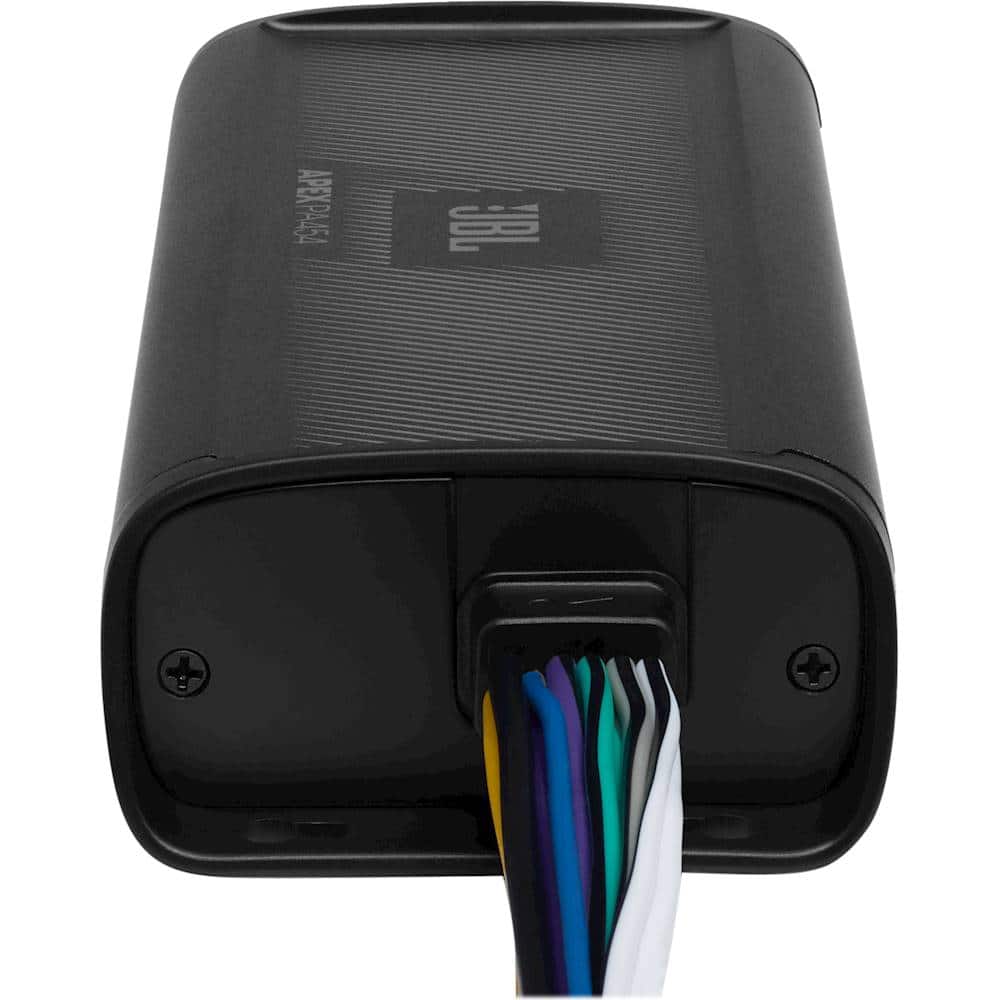 Alt View 13. JBL - Apex 450W Class D Multichannel Amplifier with Selectable Hi-Pass Crossovers - Black.