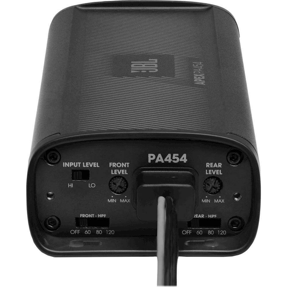 Alt View 14. JBL - Apex 450W Class D Multichannel Amplifier with Selectable Hi-Pass Crossovers - Black.