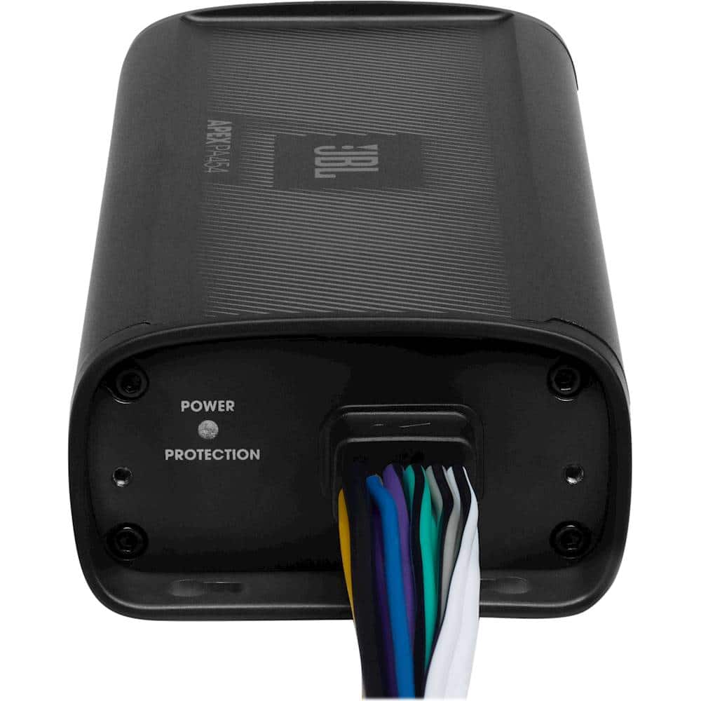 Alt View 16. JBL - Apex 450W Class D Multichannel Amplifier with Selectable Hi-Pass Crossovers - Black.