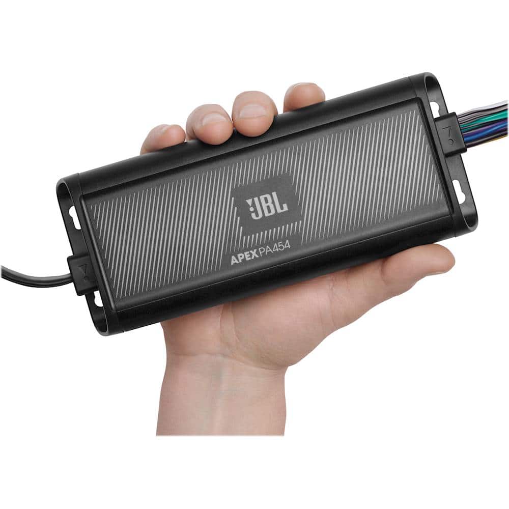 Alt View 17. JBL - Apex 450W Class D Multichannel Amplifier with Selectable Hi-Pass Crossovers - Black.