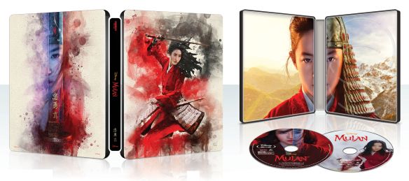  Mulan [SteelBook] [Includes Digital Copy] [4K Ultra HD Blu-ray/Blu-ray] [Only @ Best Buy] [2020]