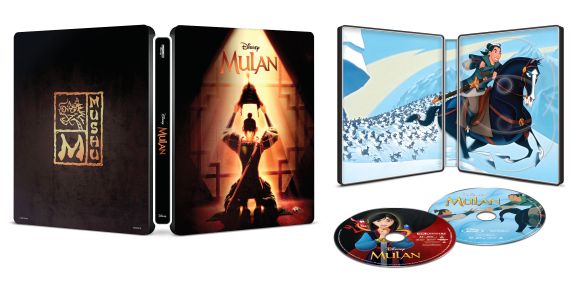 Mulan [SteelBook] [Includes Digital Copy] [4K Ultra HD Blu-ray/Blu-ray] [Only @ Best Buy] [1998]