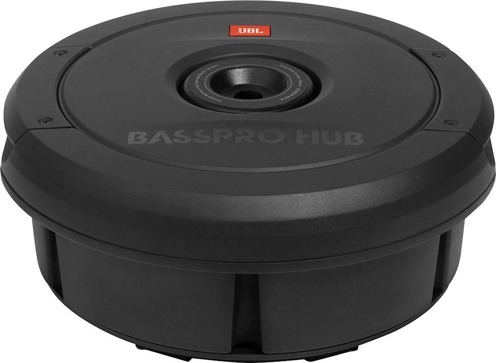 Alt View 11. JBL - BassPro Hub 11" Single-Voice-Coil 2-Ohm Subwoofer with Integrated 200W Class D Amplifier - Black.