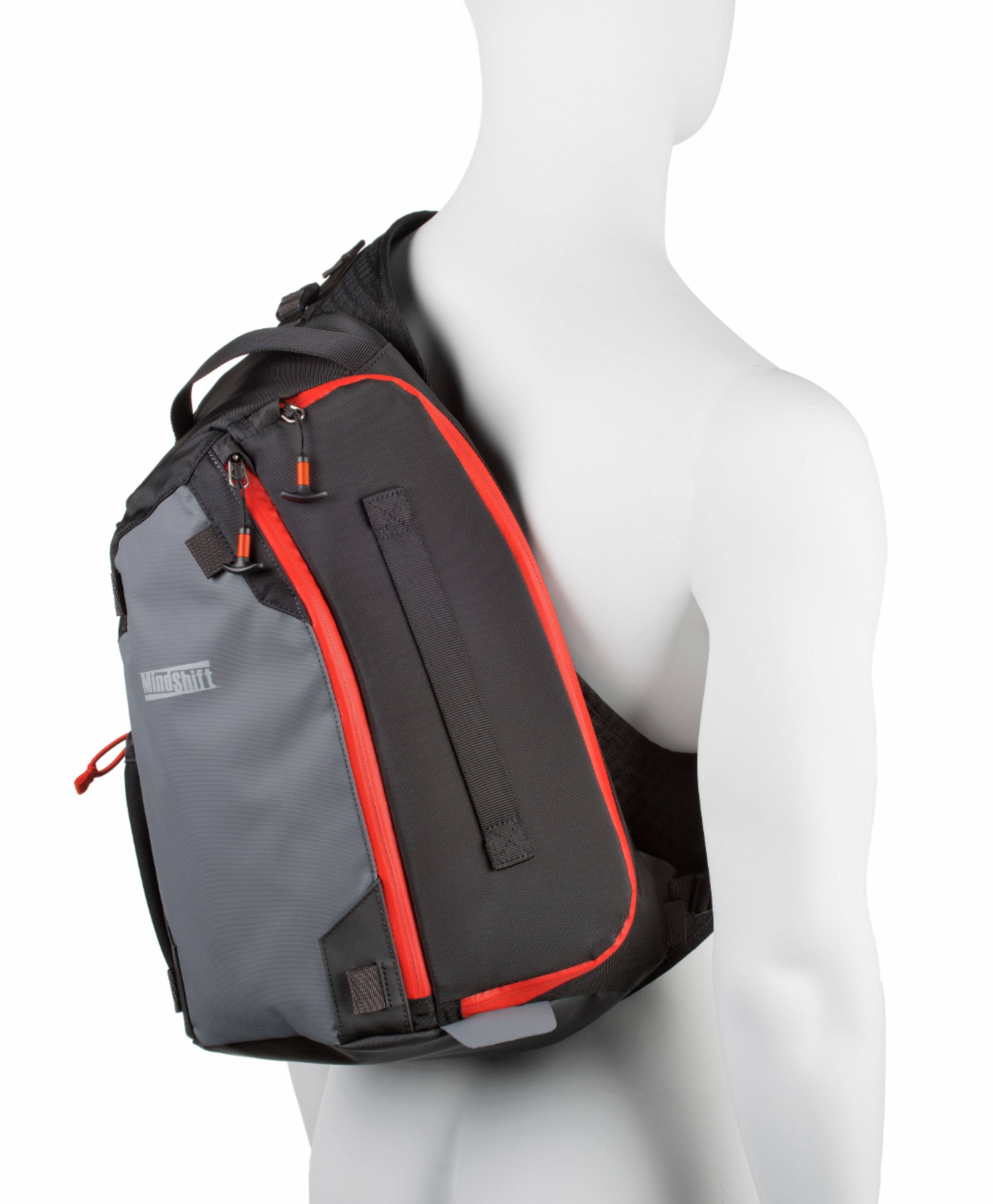 Alt View 13. thinkTank - MindShift Gear PhotoCross Camera Sling Bag - Ember Orange.