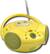 Angle Standard. Emerson - SpongeBob Squarepants CD Clock Radio - Yellow.