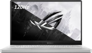 ASUS - ROG Zephyrus G14 14" Gaming Laptop - AMD Ryzen 9 - 16GB Memory - NVIDIA GeForce RTX 2060 Max-Q - 1TB SSD - Moonlight White - Front_Zoom
