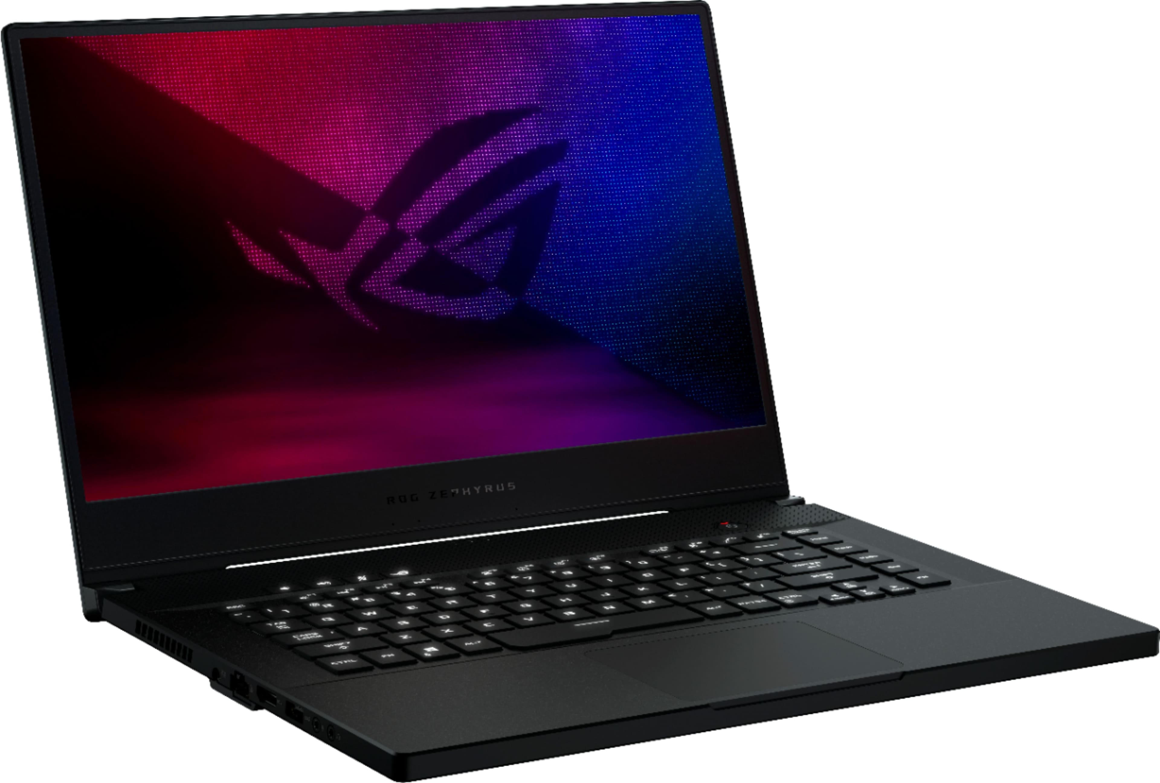 Alt View 1. ASUS - ROG Zephyrus M15 15.6" 4K Ultra HD Gaming Laptop - Intel Core i7 - 16GB Memory - NVIDIA GeForce RTX 2060 - 1TB SSD.