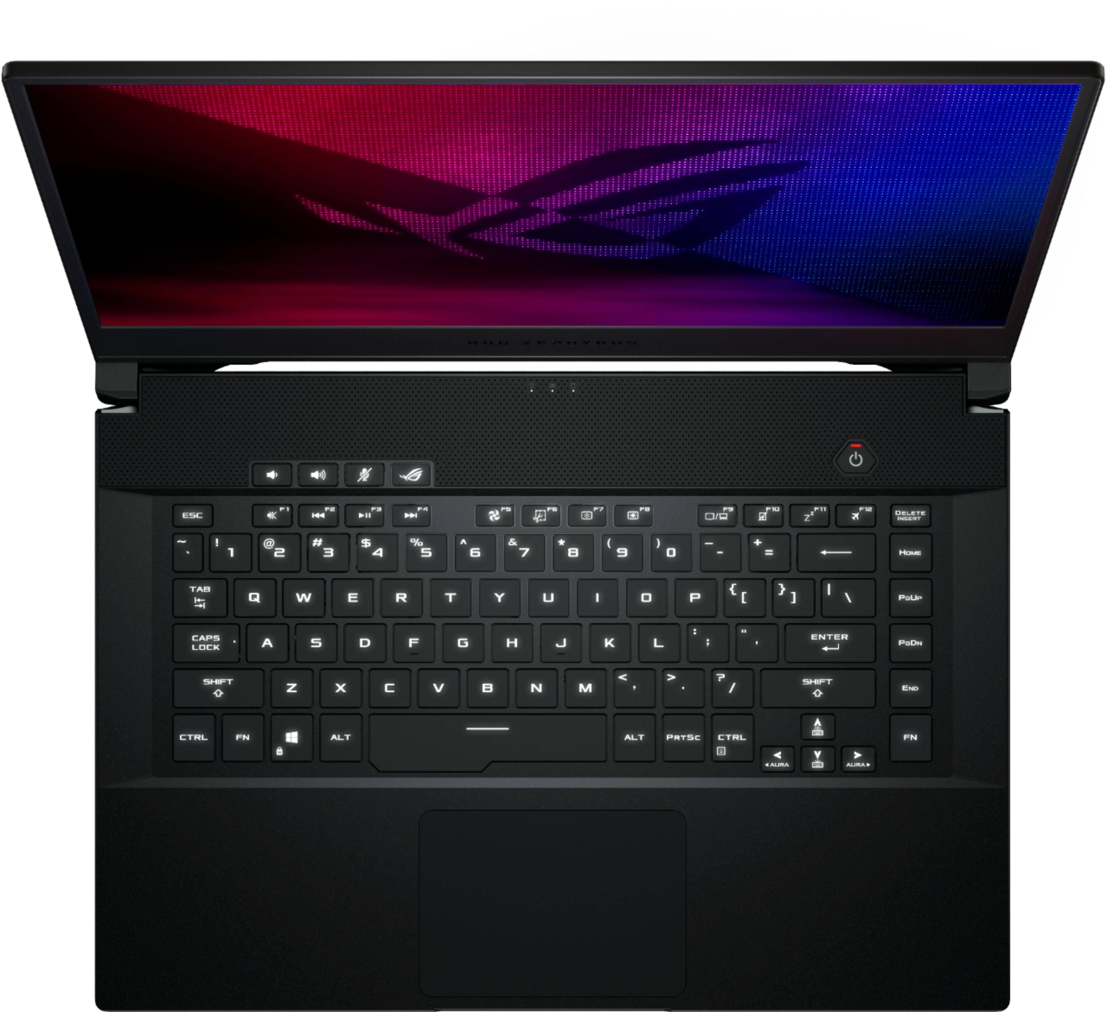 Alt View 7. ASUS - ROG Zephyrus M15 15.6" 4K Ultra HD Gaming Laptop - Intel Core i7 - 16GB Memory - NVIDIA GeForce RTX 2060 - 1TB SSD.