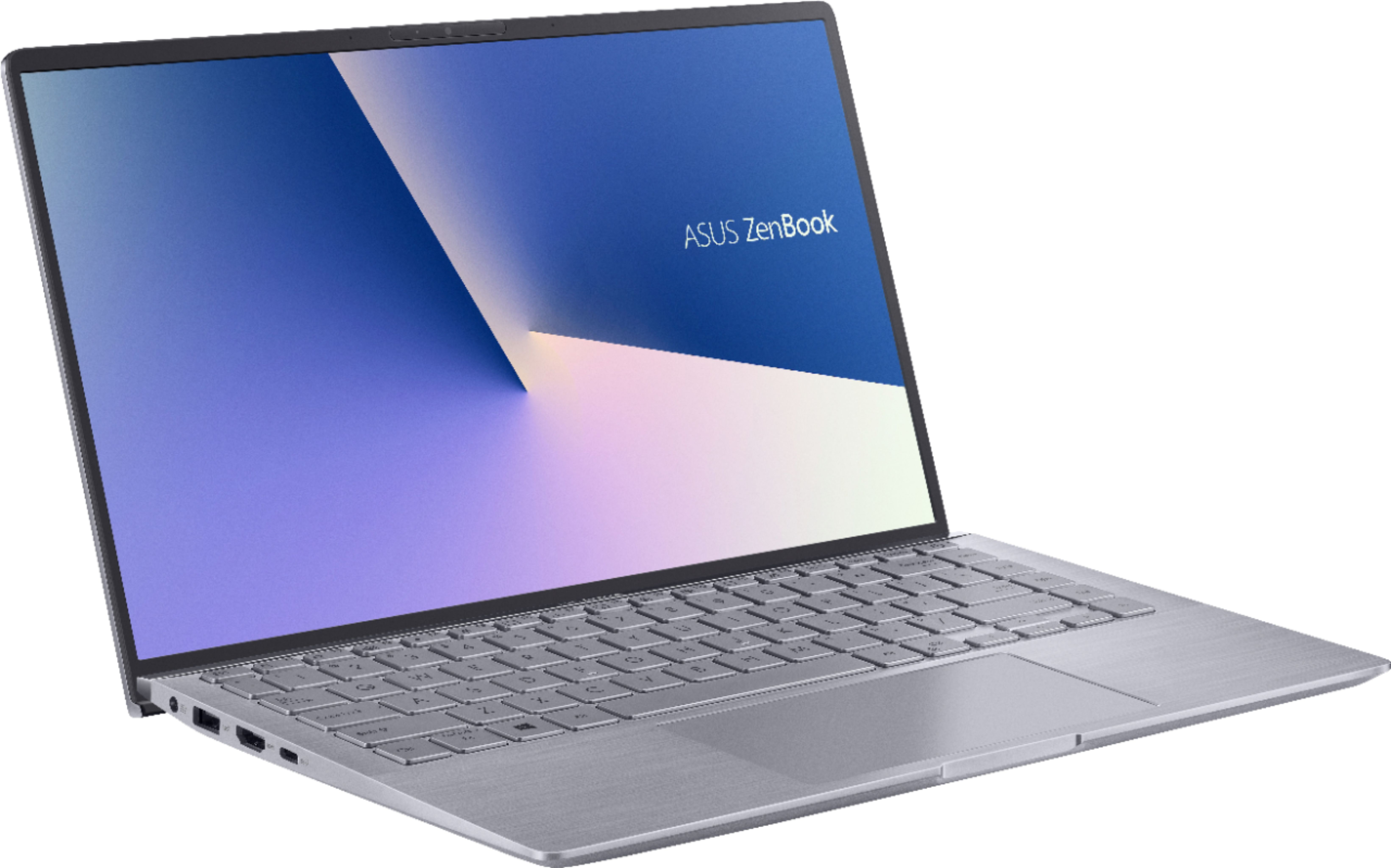Angle View: Lenovo - IdeaPad 5 15IIL05 15.6" Laptop - Intel Core i7 - 8GB Memory - 512GB SSD - Platinum Gray