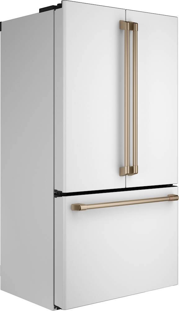 Alt View 12. GE - Right Side Panel for Counter Depth Café Refrigerators CWE23SP4MW2 & CYE22TP4MW2 - Matte White.