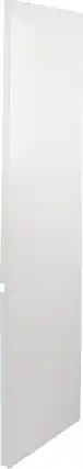 Angle. GE - Right Side Panel for Full Depth Café Refrigerator CFE28TP4MW2 - Matte White.