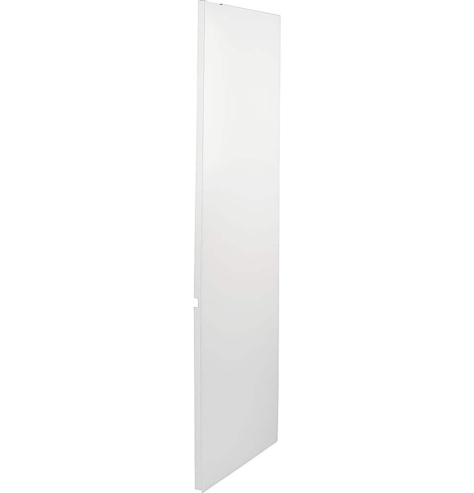 Front. GE - Right Side Panel for Full Depth 4-Door Café Refrigerator CVE28DP4NW2 - Matte White.