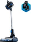 Front. Hoover - ONEPWR Blade+ Cordless Stick Vacuum with 2 Batteries - Gray.
