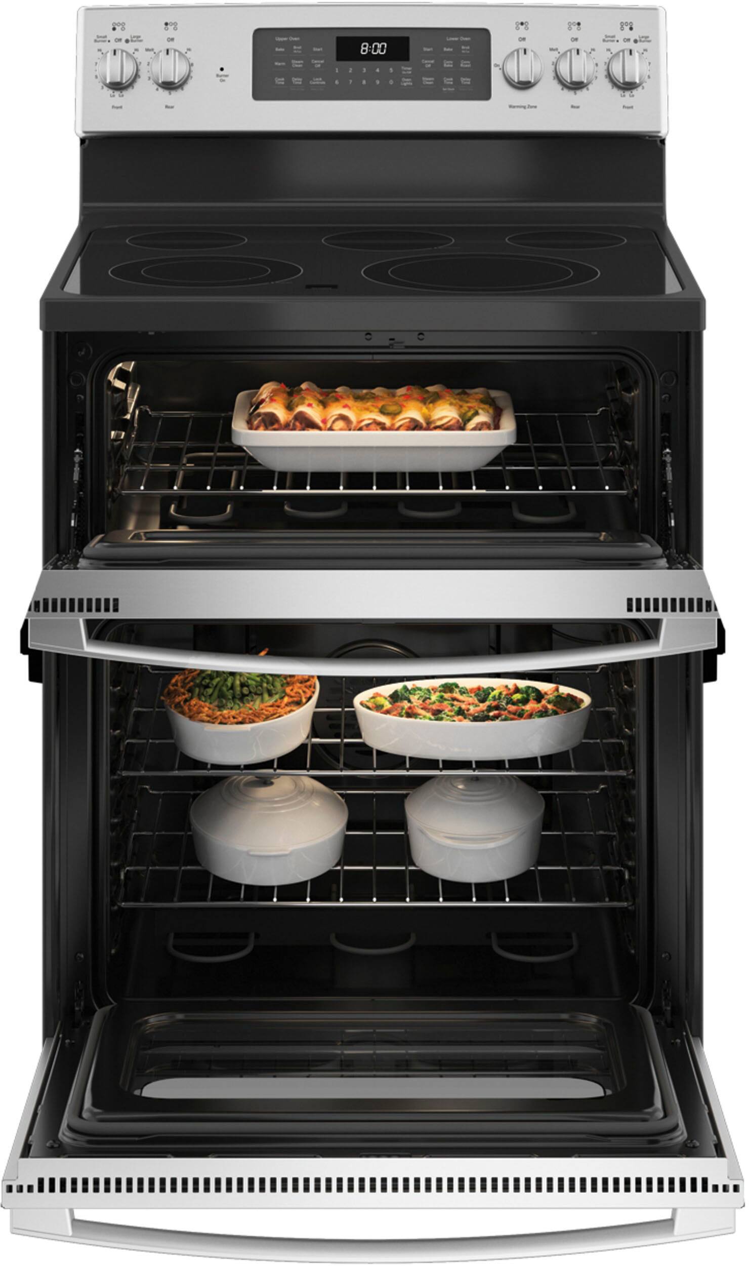 Customer Reviews GE 6.6 Cu. Ft. Freestanding Double Oven Electric