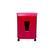 Front. Sentinel - 10-Sheet Microcut Paper Shredder - Red.