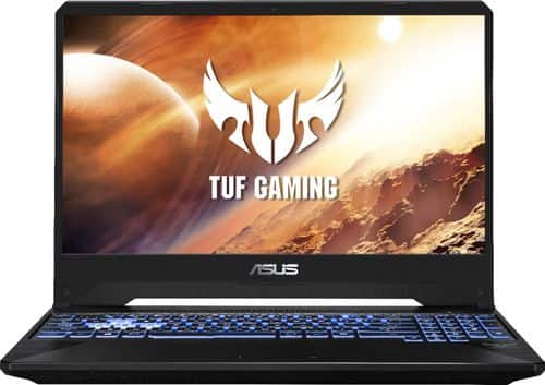 ASUS - 15.6" Laptop - AMD Ryzen 5 - 16GB Memory - NVIDIA GeForce RTX 2060 - 512GB SSD - Stealth Black-Front_Standard 