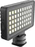Digipower - Insta-Fame Dimmable 50 LED Super Bright Video Light with 3X Light Diffusers and Smartphone Mount - Black