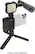 Angle. Digipower - Follow ME Vlogging Kit for Phones and Cameras – Includes Microphone, LED light, Bluetooth remote, phone grip and tripod.