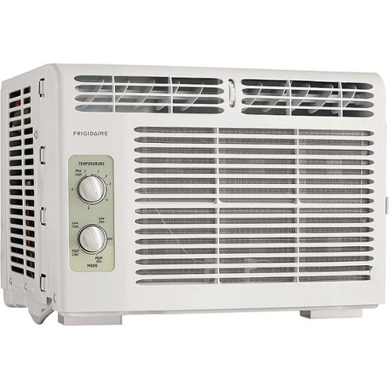 Frigidaire - 150 sq ft Window-Mounted Mini-Compact Air Conditioner - White