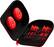 Left. Therabody - PowerDot Duo Smart Muscle Stimulator - Red.