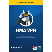 AVG - HMA VPN (5 Devices) (3-Year Subscription) - Android, Apple iOS, Linux, Mac OS, Windows [Digital] - Front_Zoom