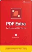 mobisystems - PDF Extra Premium - 1 year subscription, 1 Windows PC, 1 user | Professional Editor, Digital key - Edit, Fill & Sign - Windows - Front_Zoom