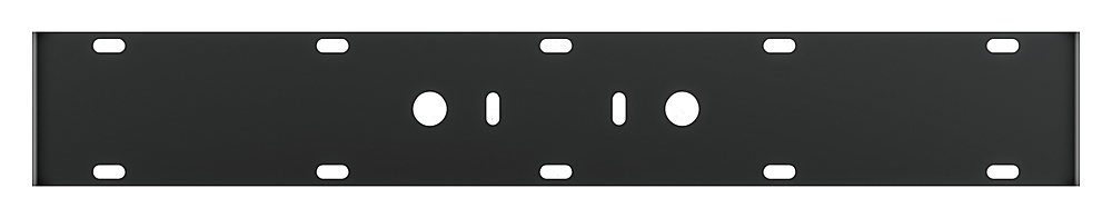 Angle View: C-Bracket for Sonance PS-S210SUBT Subwoofer - Black