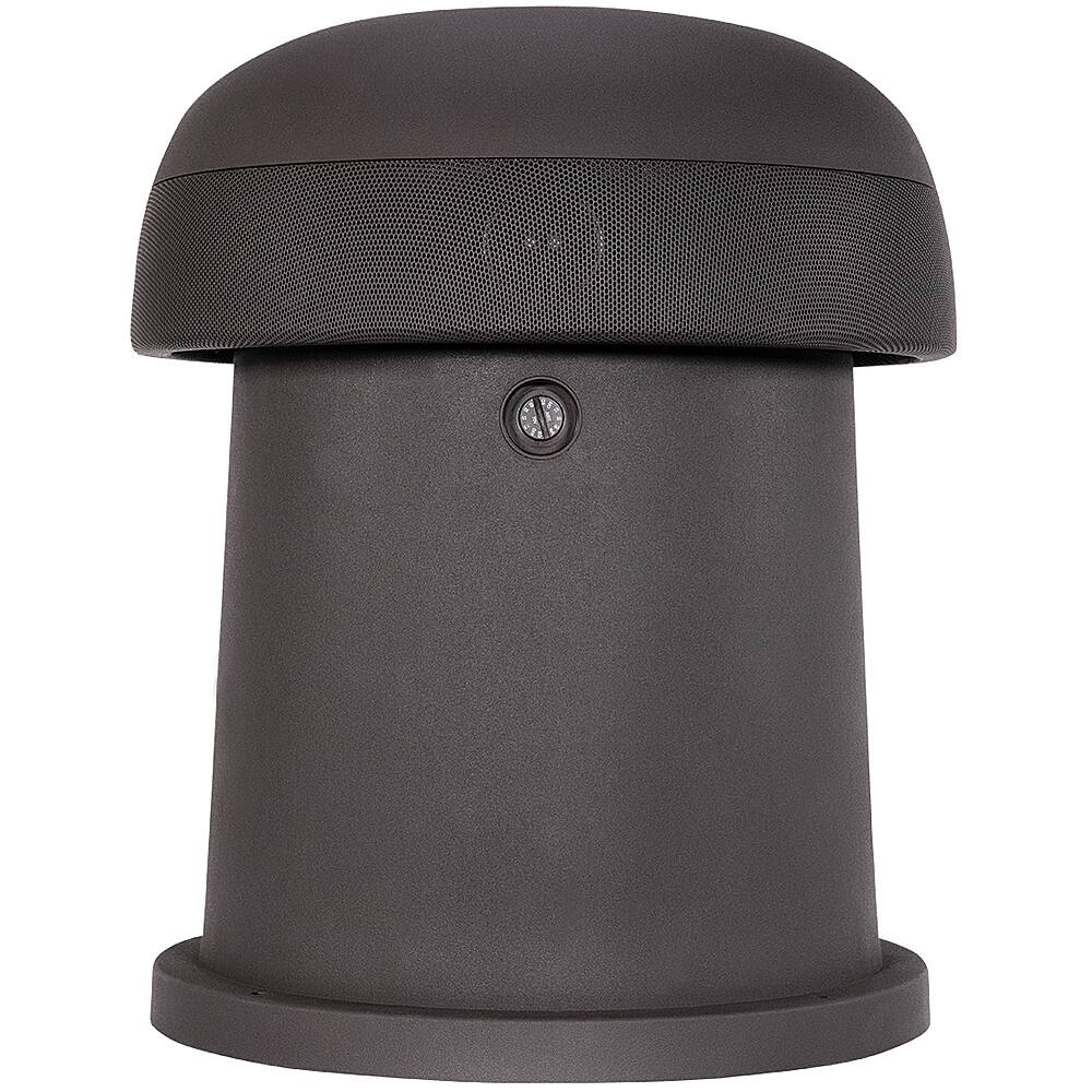 Left. Sonance - OMNI-6T - Omnidirectional 6-1/2" Passive 2-Way Outdoor 70V/100V/8 Ohm Speaker (Each) - Dark Brown.