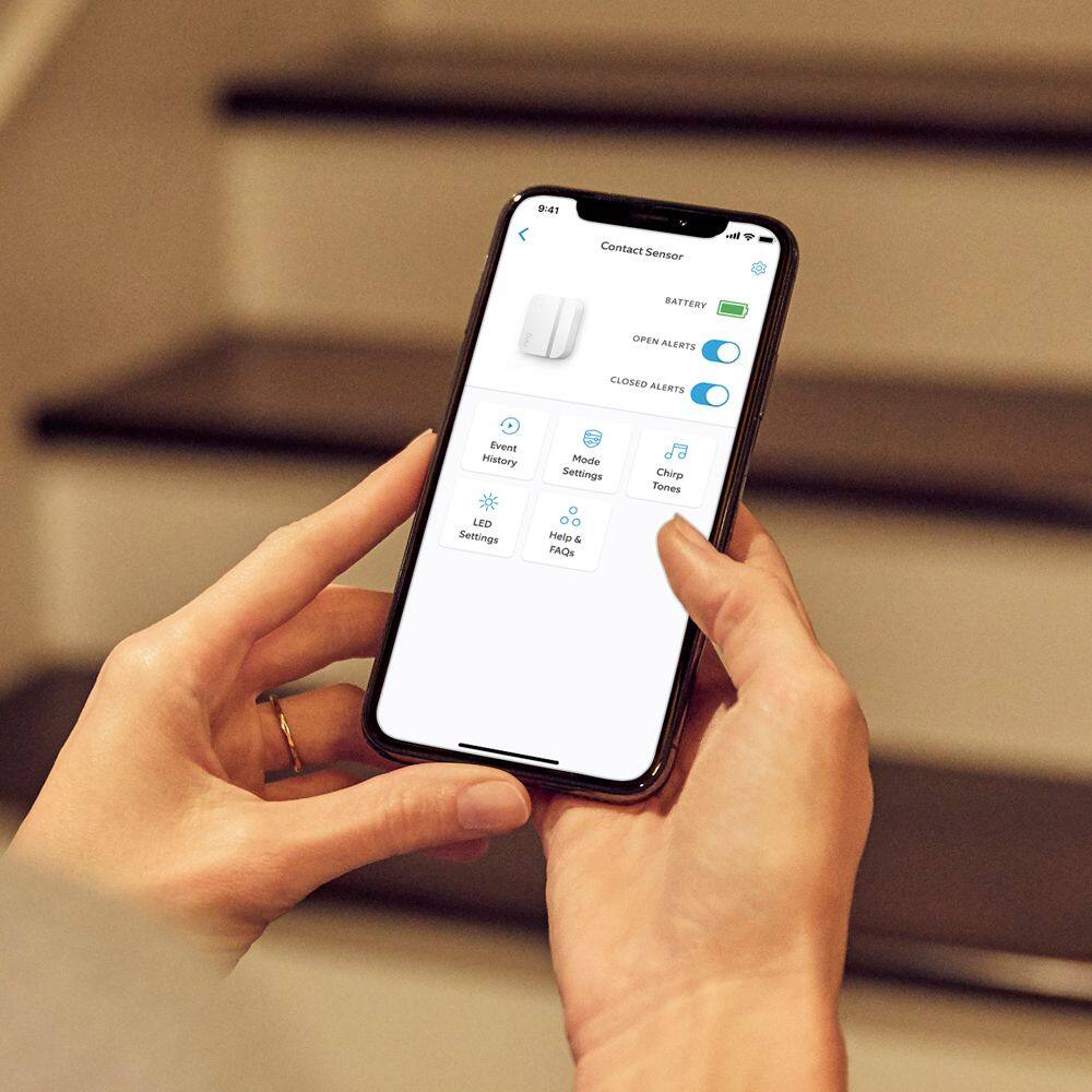 Ring Alarm Contact Sensor (2nd Gen) (1Pack) White 4SD1SZ0EN0 Best Buy