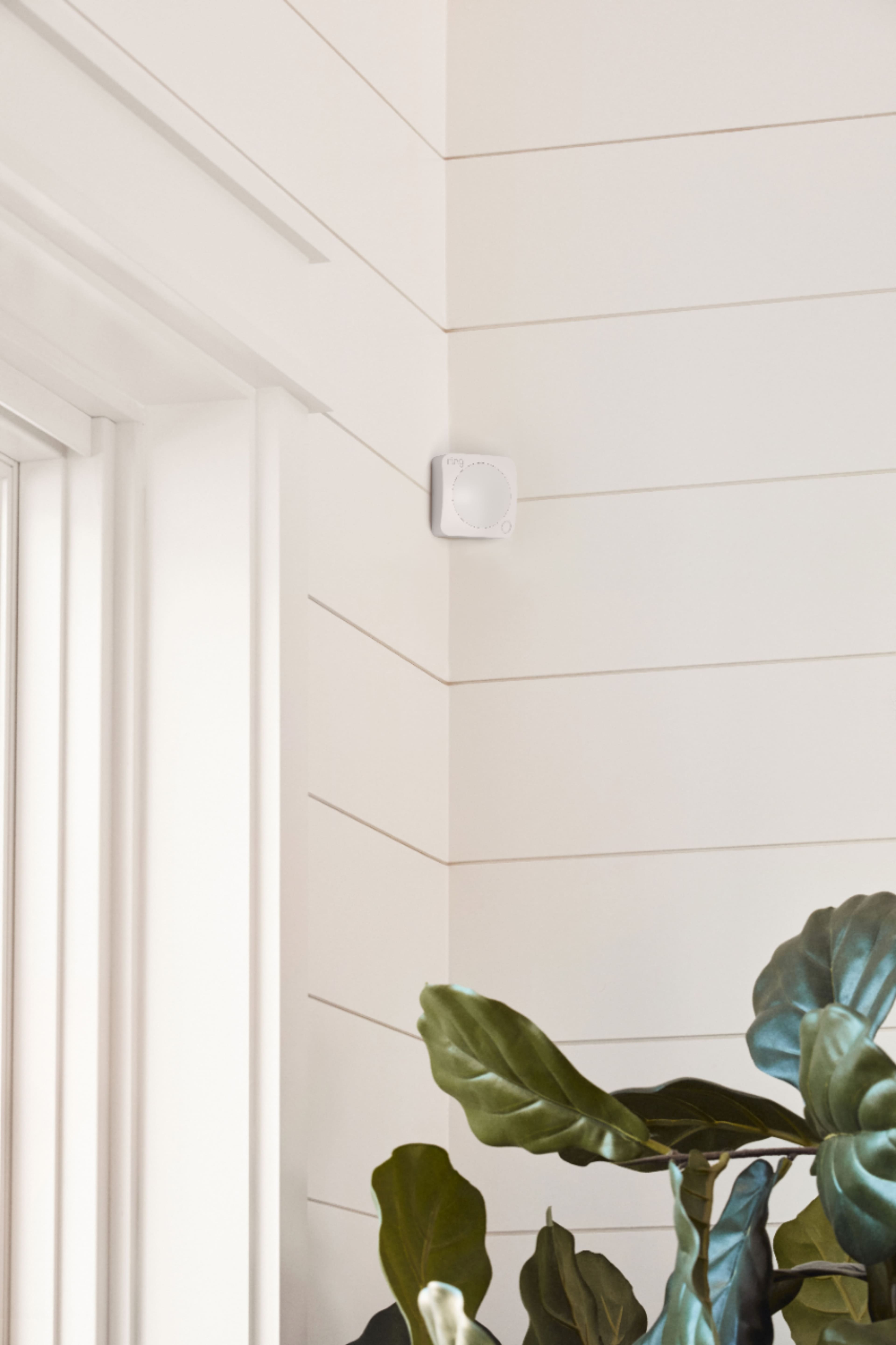 Alt View 16. Ring - Alarm Motion Detector (2nd Gen) (1-Pack) - White.